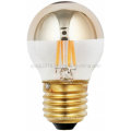 Bombilla de filamento de oro de 45mm 3.5W LED Mirror